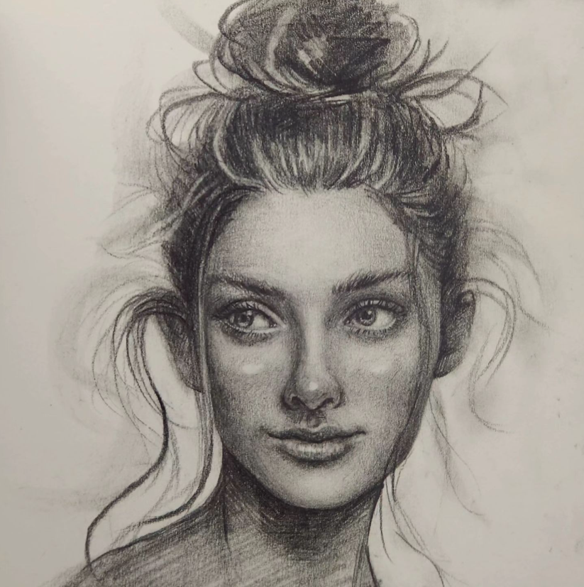 A female