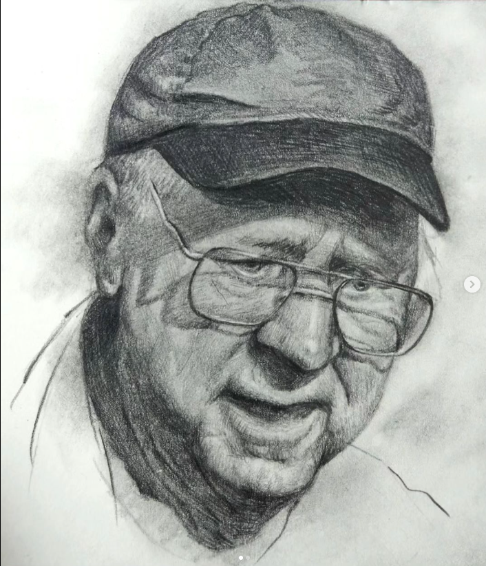 A senior man