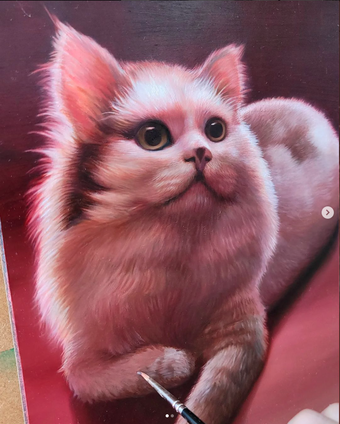 White cat