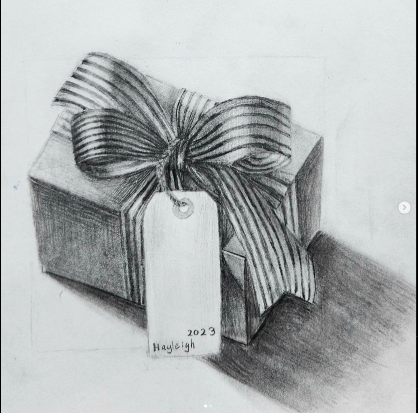 Gift box study by Hayleigh